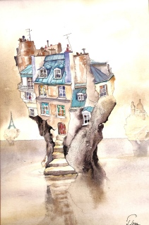 Paris en flottaison - Surréalisme